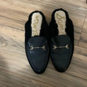 Sam Edelman fur mules women’s 8.5